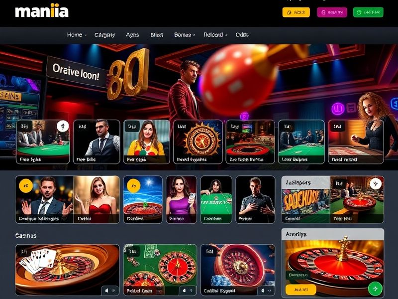 Experience the thrill of top-tier gambling entertainment at mania.com. Discover a world of online casino games, sports betting, live dealers, and exclusive promotions. Join now for expert-approved gaming, secure transactions, and 24/7 accessibility.
